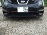 Накладка переднего бампера для Nissan Juke NISMO